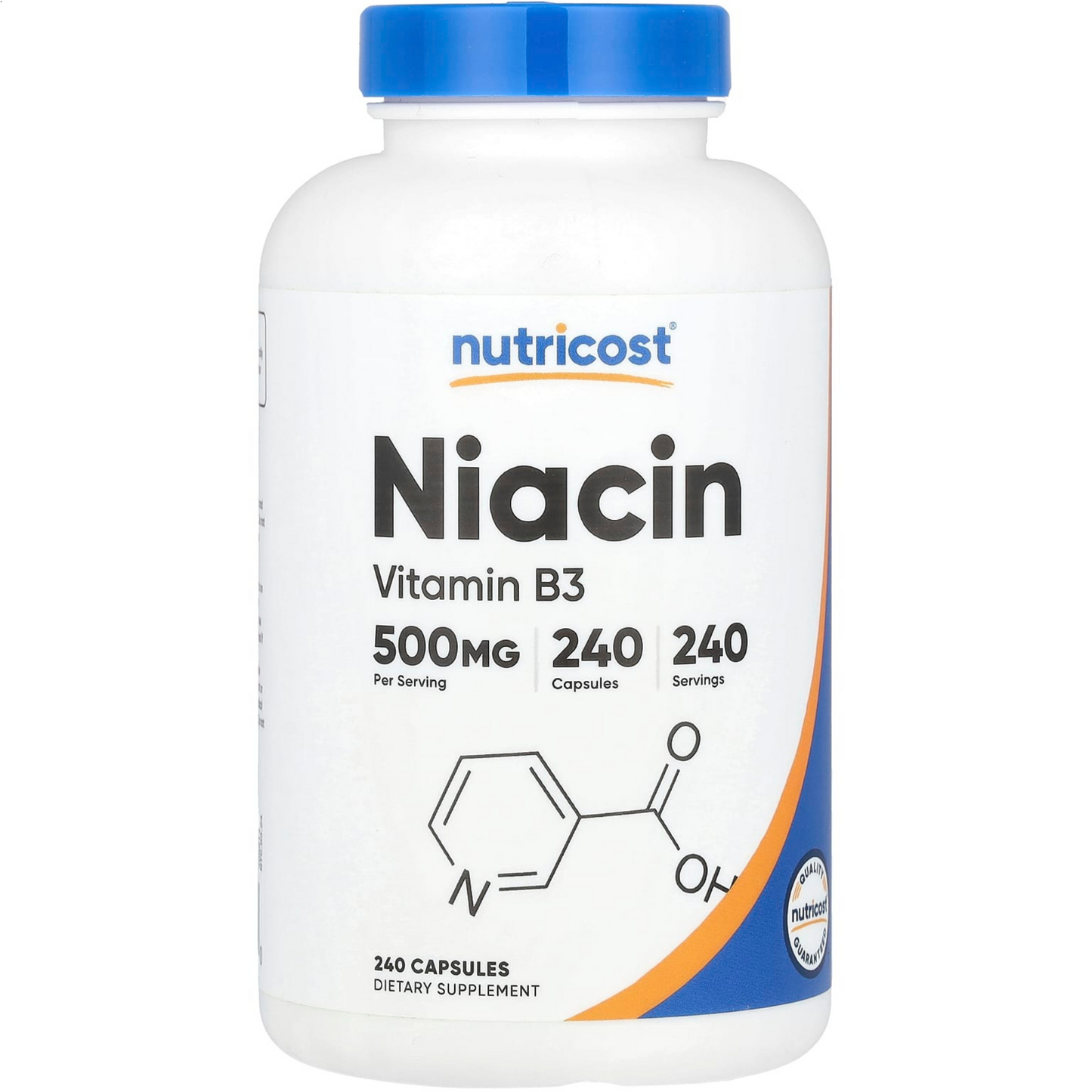 NIACINA VITAMINA B3 para 8 meses