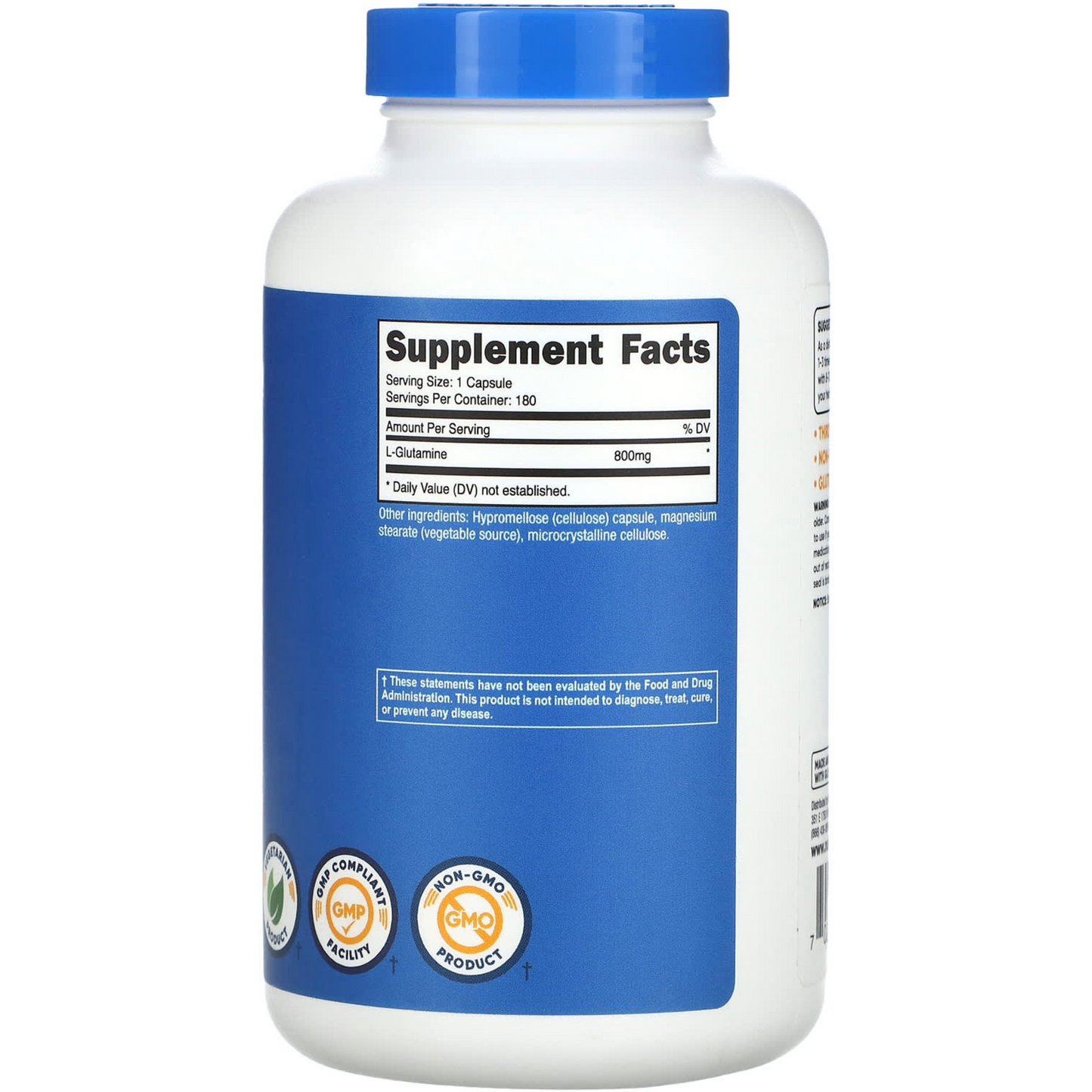 GLUTAMINA CAPSULAS para 6 meses