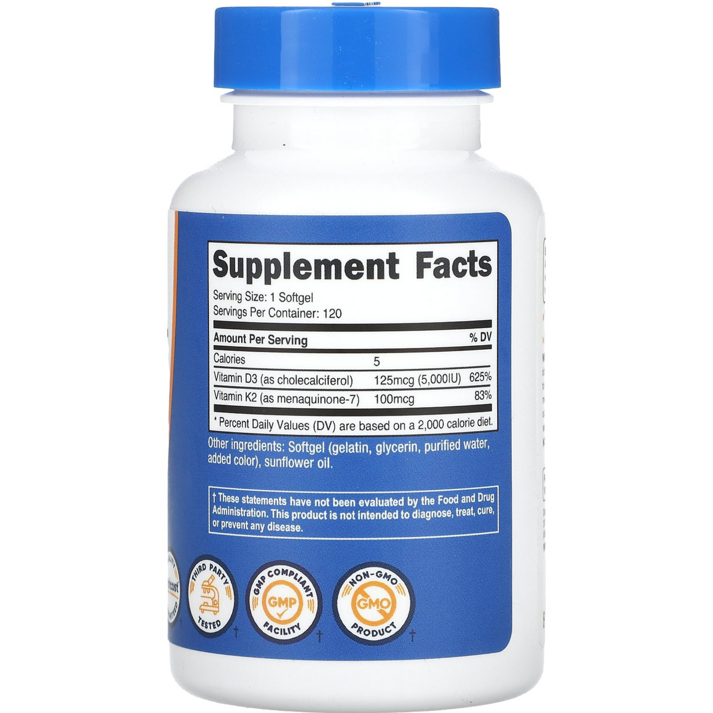 VITAMINa K2 + D3 para 4 meses