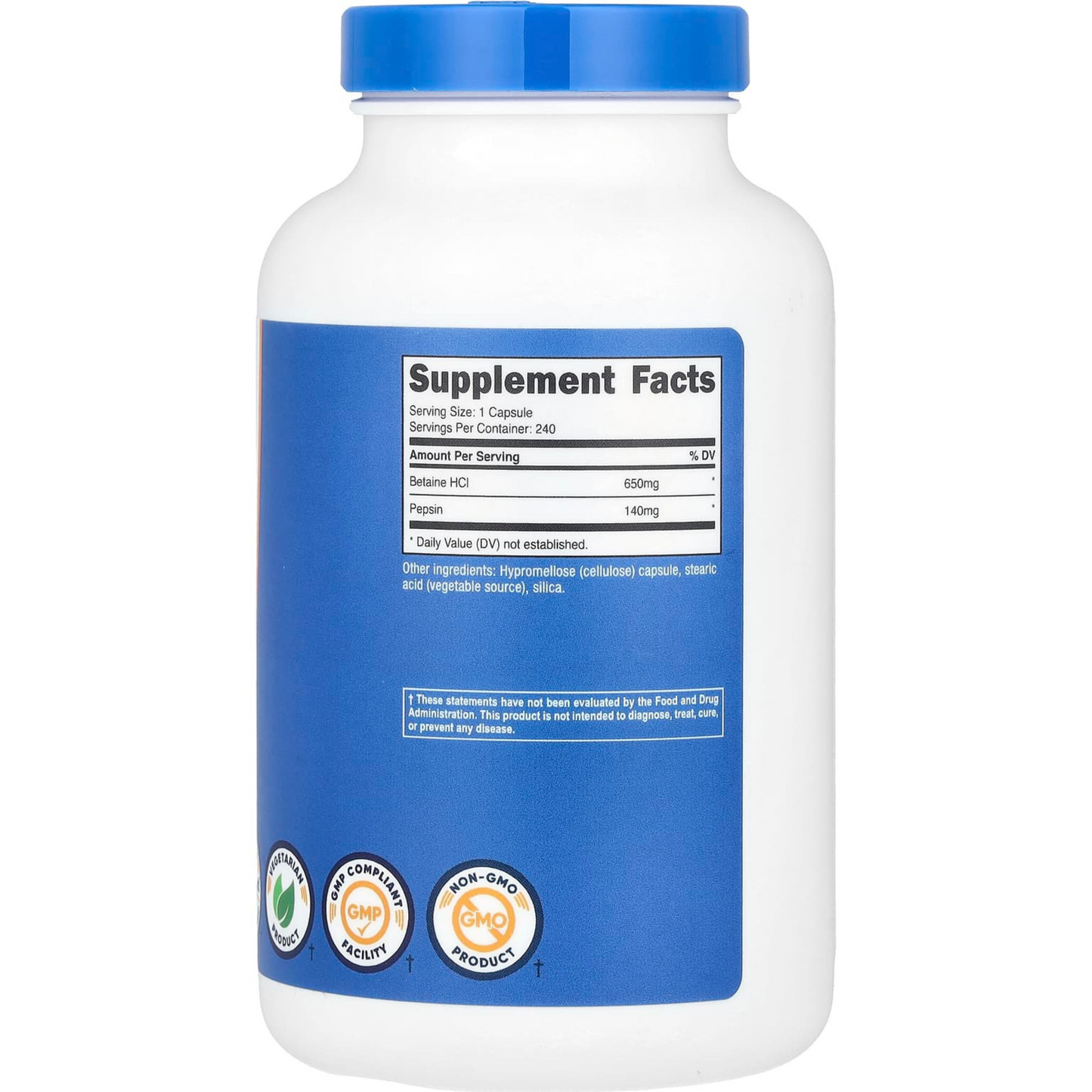 BETAINA + PEPSINA HCL 8 meses