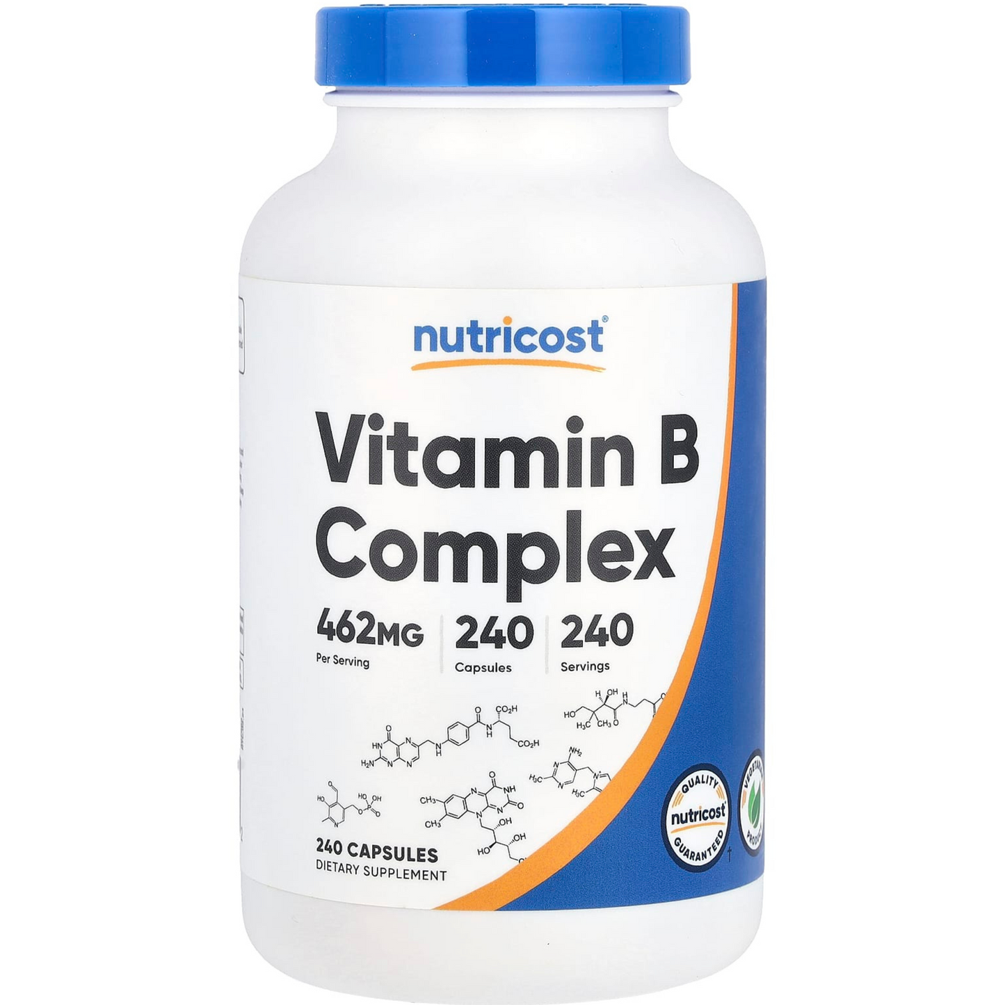VITAMINA (B) COMPLEX 240 capsulas para 8 meses