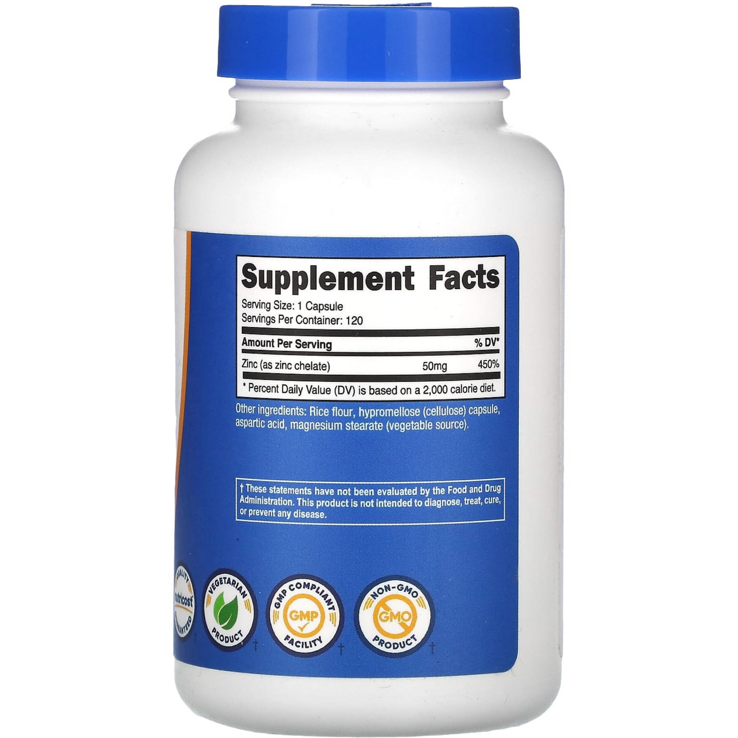 ZINC CHELATE QUELATO para 4 meses
