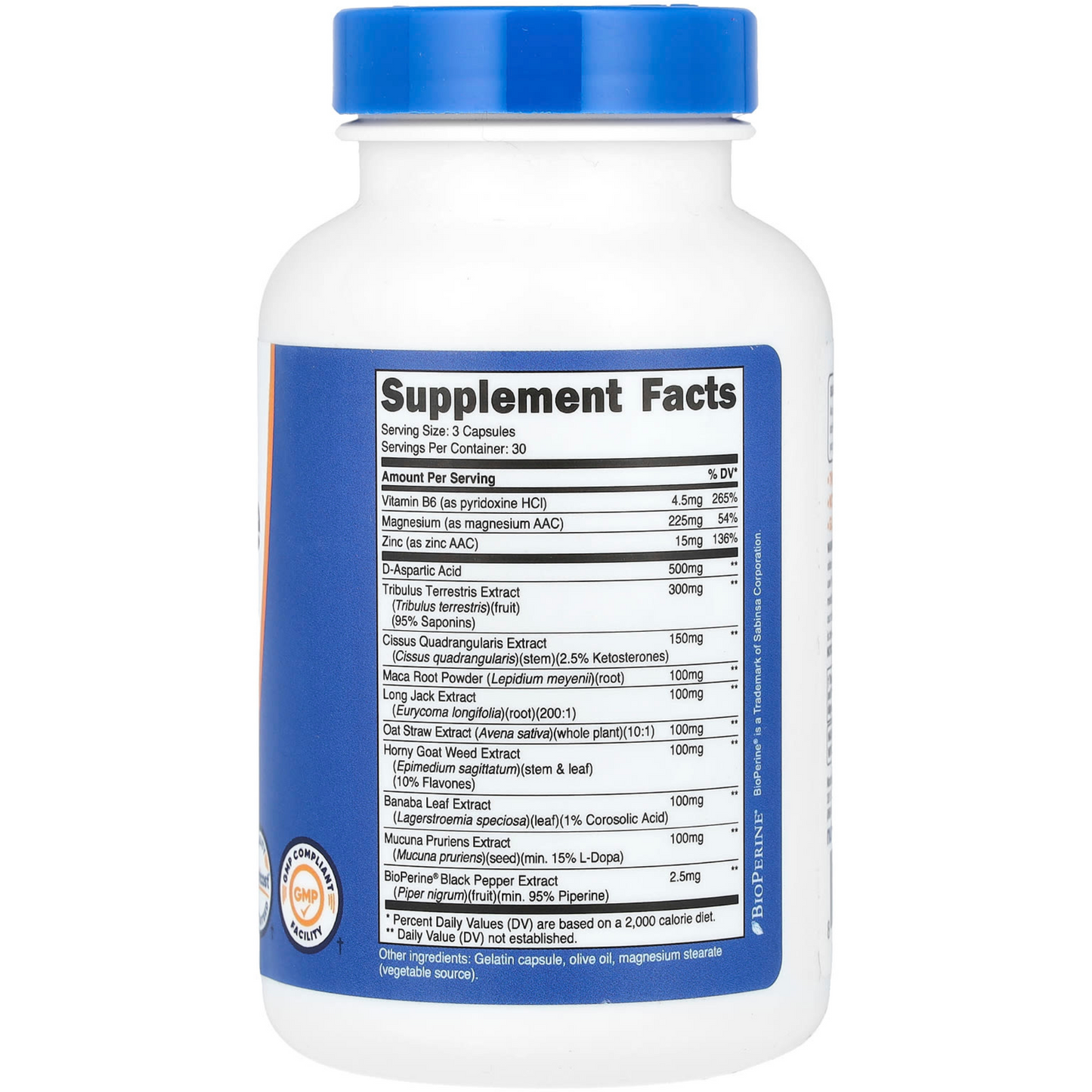 TESTOSTERONA COMPLEX para 1 meses