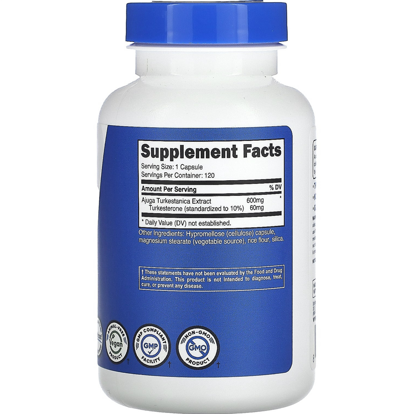 TURKESTERONE AJUGA para 4 meses