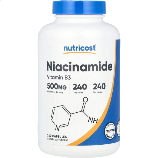 NIACINAMIDA VITAMINA B3 para 8 meses