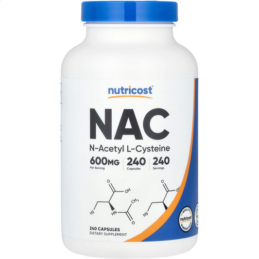 NAC 240 capsulas para 8 meses