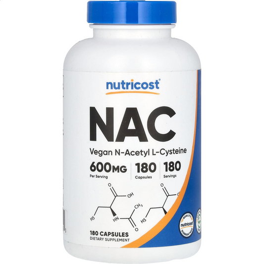 NAC 180 capsulas para 6 meses