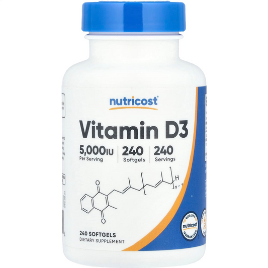 VITAMINA (D3) 5000 iu para 8 meses