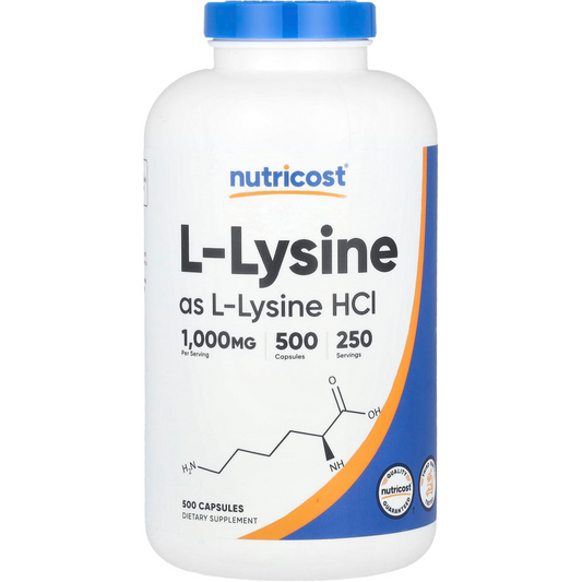 LISINA 500 CAPSULAS para 1 año y 4 meses