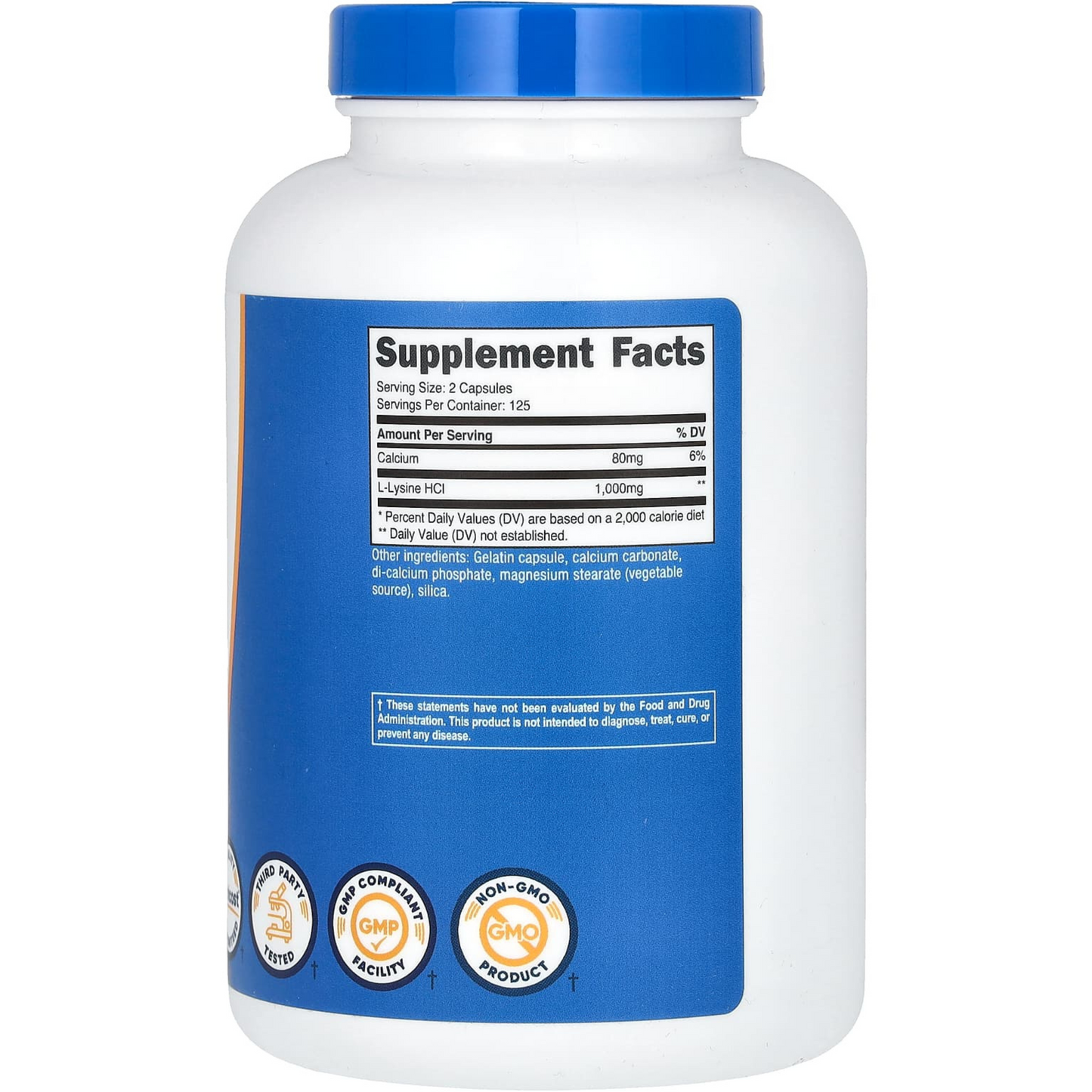 LISINA 250 capsulas para 4 meses