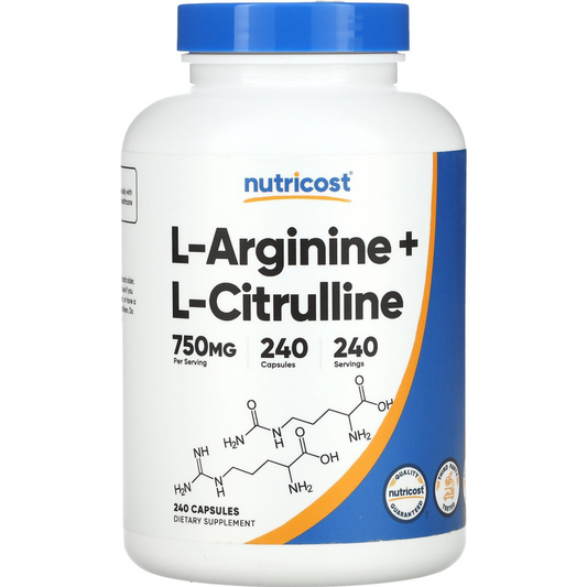 ARGININA + CITRULINA para 3 meses
