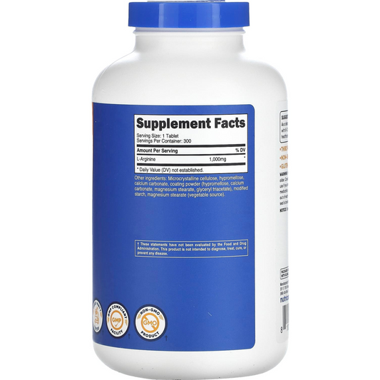 ARGININA 1000 mg para 10 meses