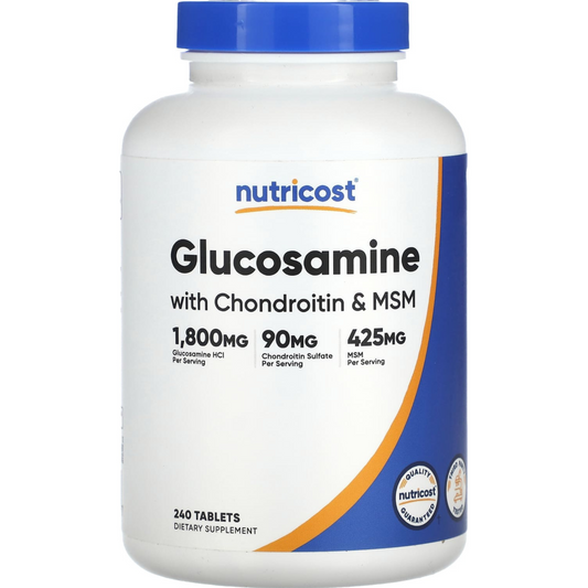 GLUCOSAMINA+CONDROITINA+MSM para 4 meses