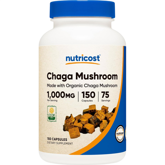 CHAGA MUSHROOM CAPSULAS para 2.5 meses