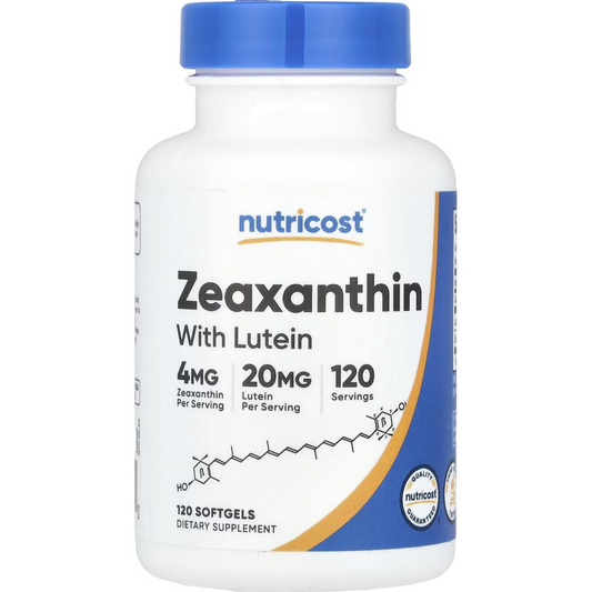 ZEAXANTINA + LUTEINA para 4 meses