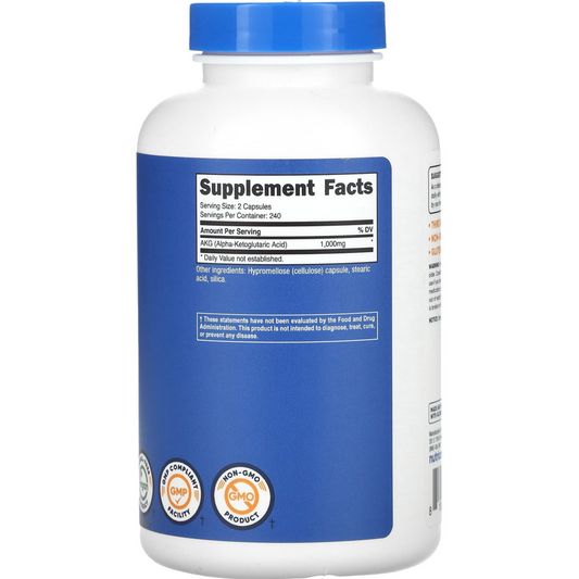 ACIDO ALFA KETOGLUTARICO AKG 240 capsulas