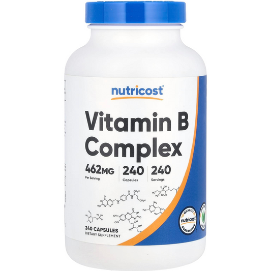 VITAMINA (B) COMPLEX 240 capsulas para 8 meses