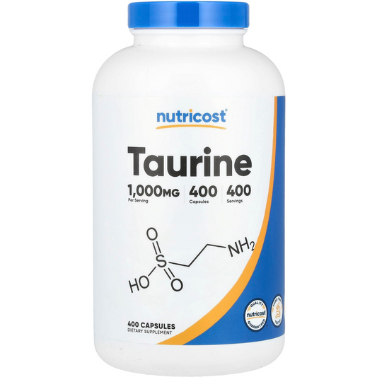 TAURINA 400 capsulas para 1 año y 1 mes