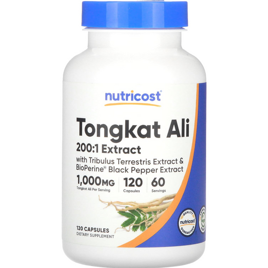 TONGKAT ALI 120 capsulas para 2 meses