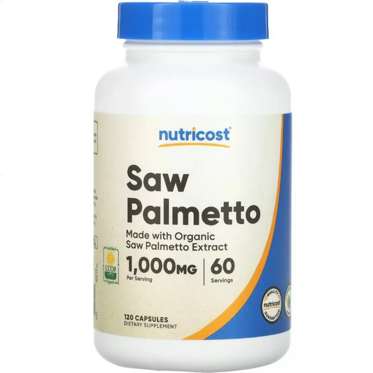 SAW PALMETTO 1000 mg para 2 meses