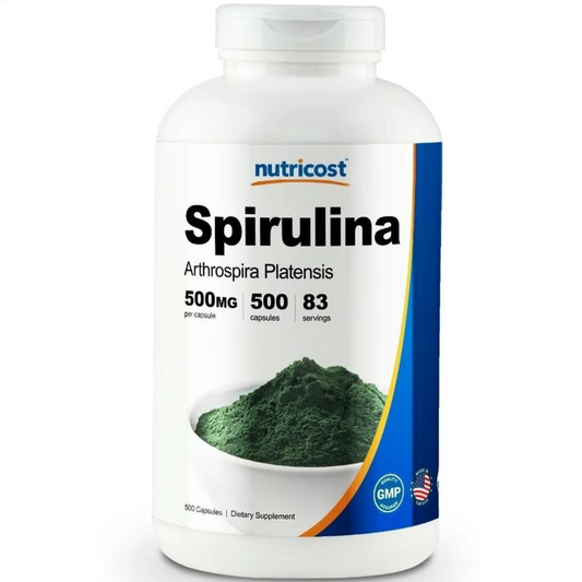 ESPIRULINA 500 mg para 3 meses